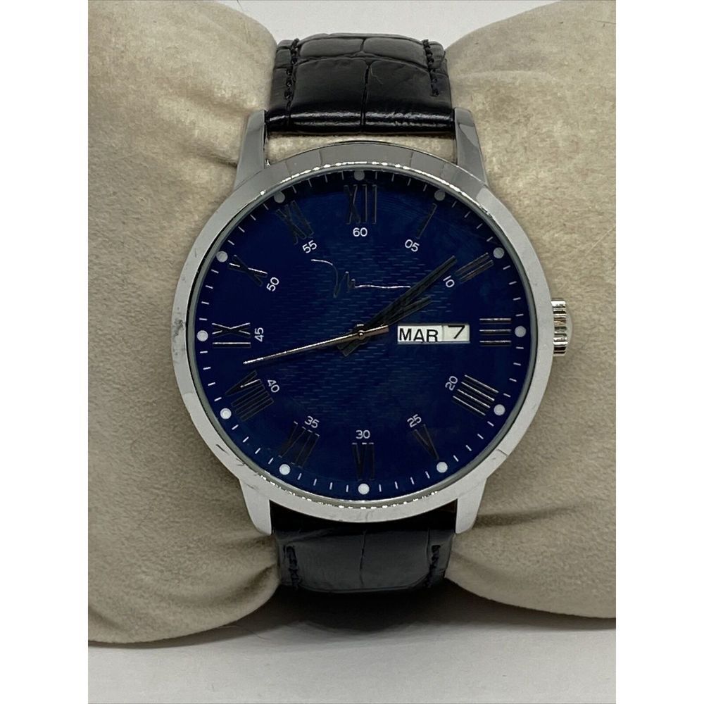 Marc Anthony FMDMA529 Women's Black Leather Analog Dial Quartz Wrist Watch EY351